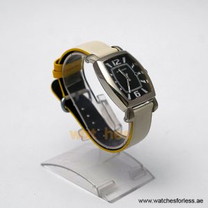 Pierre Cardin Men’s Quartz White Leather Strap Black Dial 36mm Watch PC10028/BB2 (Shelf Leftover) - Image 3