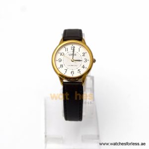 Lorus by Seiko Women’s Quartz Brown Leather Strap Silver Dial 34mm Watch RG214KX9/1 (Shelf Leftover)
