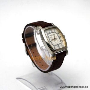 Pierre Cardin Men’s Quartz Dark Brown Leather Strap White Dial 36mm Watch PC10028/W2 (Shelf Leftover) - Image 4