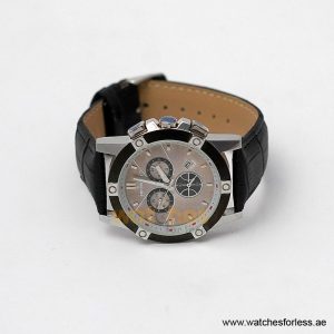 Alternative view of San Marco Men’s Quartz Black Leather Strap Light Pink Dial 40mm Watch R6035G/3 (Shelf Leftover)
