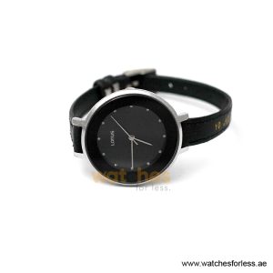 Alternative view of Lorus by Seiko Women’s Quartz Black Leather Strap Black Dial 36mm Watch RG225MX9/1 (Shelf Leftover)