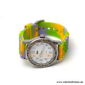 Alternative view of Lacoste Women’s Quartz Multi Color Silicone Strap White Dial 40mm Watch 2000663/2 (Shelf Leftover)