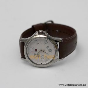 Tommy Hilfiger Women’s Quartz Brown Leather Strap White Dial 36mm Watch 1780966/4 (Shelf Leftover)