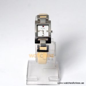 Tommy Hilfiger Women’s Quartz Beige Leather Strap White Dial 24mm Watch 1780993/1 (Shelf Leftover)