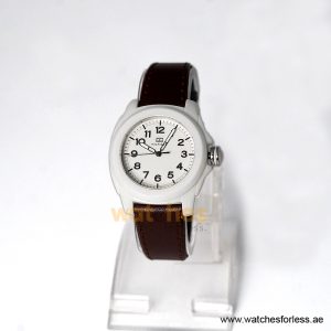 Tommy Hilfiger Women’s Quartz Brown Leather Strap White Dial 36mm Watch 1781182-1 (Shelf Leftover)