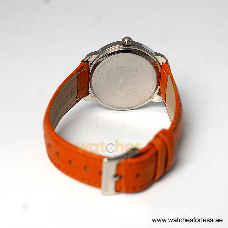 Tommy Hilfiger Women’s Quartz Orange Leather Strap White Dial 36mm Watch 1781016 (Shelf Leftover) - Image 4