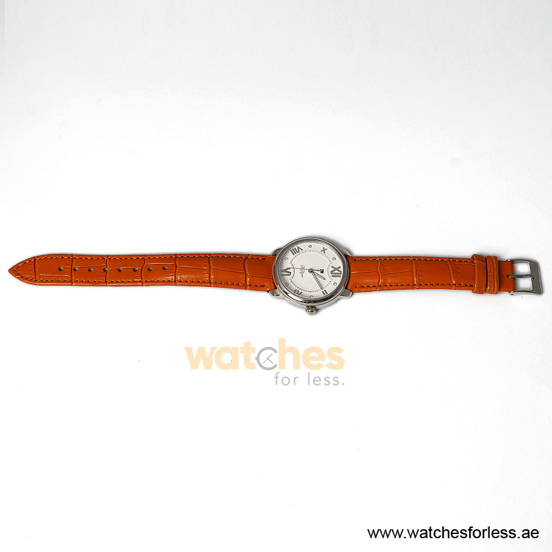 Tommy Hilfiger Women’s Quartz Orange Leather Strap White Dial 36mm Watch 1781016 (Shelf Leftover) - Image 5