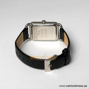Tommy Hilfiger Women’s Quartz Black Leather Strap White Dial 22mm Watch 1780886/1 (Shelf Leftover) - Image 4