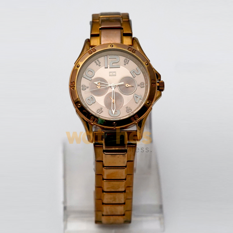 Tommy Hilfiger Women’s Quartz Rose Gold Stainless Steel Rose Gold Dial 40mm Watch 1781171 (Shelf Leftover)