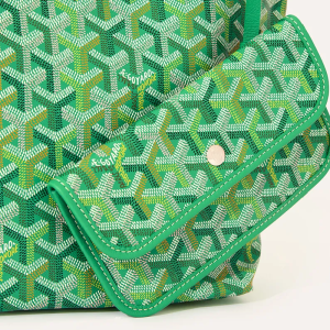 Goyard Unisex Saint Louis PM Bag In Multicoloured Green (Size: L34cm, H28cm, W15cm) STLCROPMLTY72CL69P