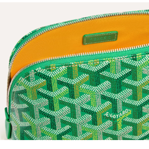 Goyard Unisex Vendome PM Bag In Multicoloured Green (Size: L34cm, H28cm, W15cm) VENDOTPMLTY72CL69P