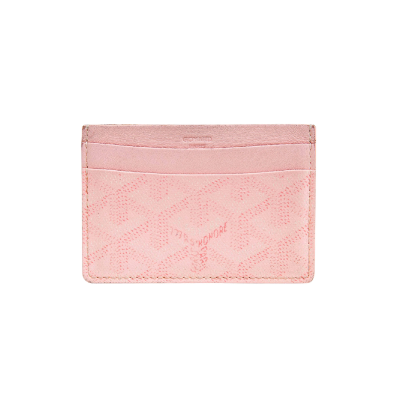 GOYARD Women Saint Sulpice Card Wallet Pink STSULPPMLTY02CL02X