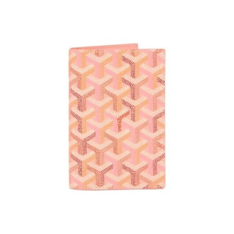 GOYARD Unisex Grenelle Passport Cover Pink GRENELPMLTY74CL42X