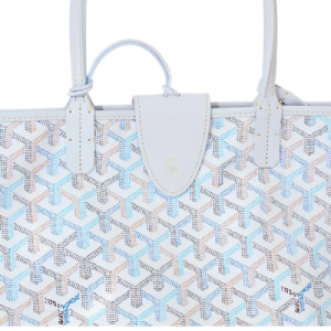 Alternative view of Goyard Unisex Saint Louis PM Bag In Multicoloured Ice Blue (Size: L34cm, H28cm, W34cm) STLCROPMLTY71CL23P