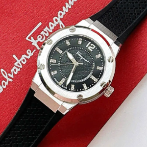 Alternative view of Salvatore Ferragamo Women’s Quartz Black Silicone Strap Black Dial 33mm Watch SFIG010019 (Without Tag)