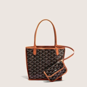 GOYARD Unisex Anjou Bag Coffee ANJCROMINCG03TY01P