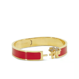 Tory Burch Women’s Crystal Embellished Hinge Bracelet TB49411 - Image 3