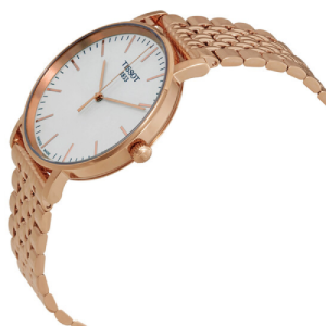 Alternative view of TISSOT Men’s Quartz Swiss Made Rose Gold Stainless Steel White Dial 38mm Watch T109.410.33.031.00 (Shelf Leftover)