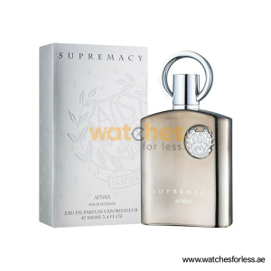 Afnan Supremacy Silver EDP Perfume For Men 100ml (Original Perfume) PO9367