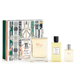 HERMES TERRE D'HERMES EAU GIVREE Men SET EDP 100ML + S/G 80ML + 12.5ML GIFT SET (WFL Ref GS1025)
