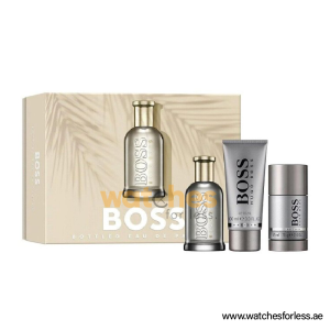 HUGO BOSS BOTTLED Men SET EDP 100ML + 100ML S/G + 75ML DEO STICK GIFT SET (WFL Ref GS1027)