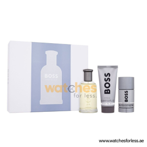 HUGO BOSS BOTTLED Men SET EDT 100ML + D/S 75ML + S/G 100ML GIFT SET (WFL Ref GS1028)
