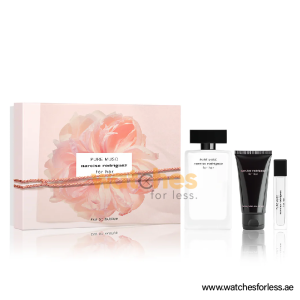 NARCISO RODRIGUEZ PURE MUSC Women SET EDP 100ML + B/L 50ML + 10ML GIFT SET (WFL Ref GS1044)