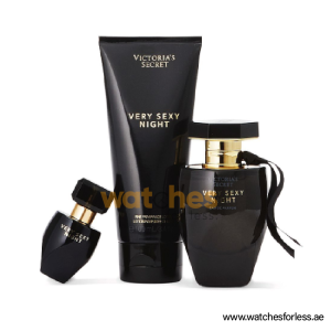 VICTORIA'S SECRET VERY SEXY NIGHT Women's EDP SET 50ML + 7.5ML + BODY LOTION 100ML (WFL Ref GS1060)