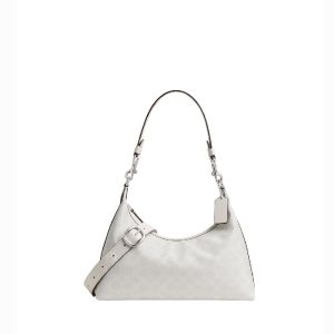 Coach Rowan Satchel In Signature Canvas For Women’s – LIGHT KHAKI/CHALK (Size: W:13.97cm H:16.51cm D:26.67cm) CAM26