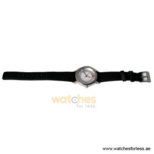 Tommy Hilfiger Women’s Quartz Black Leather Strap White & Silver Dial 34mm Watch 1780985-1 (Shelf Leftover) - Image 5