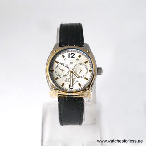 Tommy Hilfiger Women’s Multi-Function Black Leather Strap White Dial 36mm Watch TH1780869/1 (Shelf Leftover)