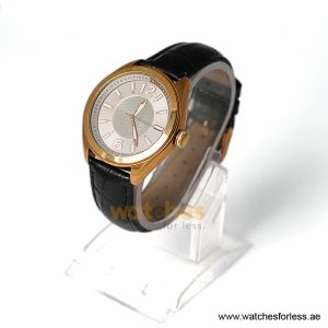 Alternative view of Tommy Hilfiger Women’s Quartz Black Leather Strap Grey Dial 40mm Watch 1781365-1 (Shelf Leftover)