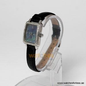 Alternative view of Tommy Hilfiger Women’s Quartz Black Leather Strap Blue Mother Of Pearl Dial 22mm Watch 1780789 (Shelf Leftover)