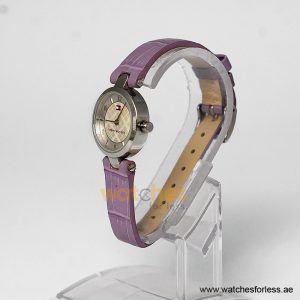 Alternative view of Tommy Hilfiger Women’s Quartz Purple Leather Strap Mother Of Pearl Dial 23mm Watch 1700328 (Shelf Leftover)