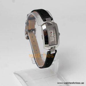 Tommy Hilfiger Women’s Quartz Black Leather Strap Silver Dial 20mm Watch 1780657-1 (Shelf Leftover) - Image 3