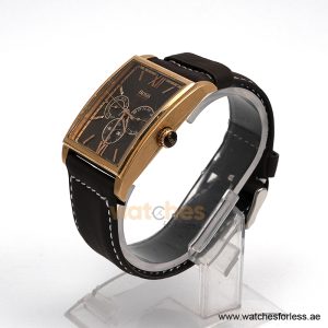 Alternative view of Hugo Boss Men’s Quartz Brown Leather Strap Brown Dial 36mm Watch 1512403/1 (Shelf Leftover)