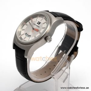 Alternative view of Boss Orange Men’s Quartz Black Leather Strap White Dial 44mm Watch HB.109.1.29.2250 (Shelf Leftover)