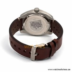 Alternative view of Hugo Boss Men’s Quartz Brown Leather Strap Black Dial 43mm Watch 1512613/1 (Shelf Leftover)