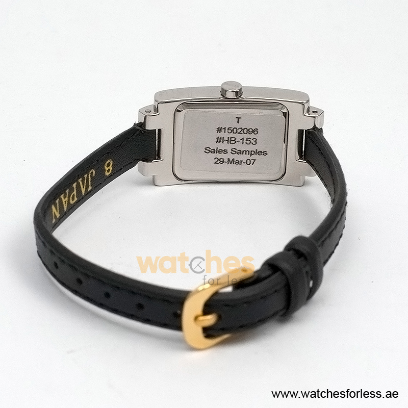 Hugo Boss Women’s Quartz Black Leather Strap Beige Dial 18mm Watch 1502096 (Shelf Leftover) - Image 4