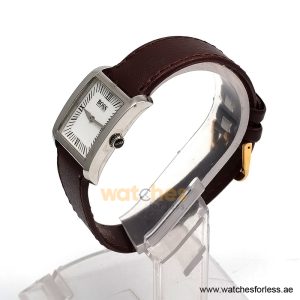 Alternative view of Hugo Boss Women’s Quartz Brown Leather Strap White Dial 24mm Watch 1502197/1 (Shelf Leftover)
