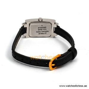 Alternative view of Hugo Boss Women’s Quartz Black Leather Strap Silver Sunray Dial 18mm Watch 1502095 (Shelf Leftover)