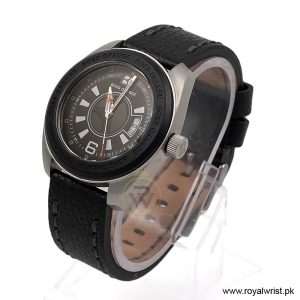 Alternative view of Hugo Boss Men’s Quartz Black Leather Strap Black Dial 43mm Watch 1512613/6 (Shelf Leftover)