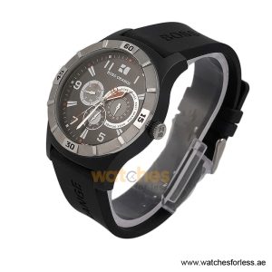 Alternative view of Hugo Boss Men’s Quartz Black Silicone Strap Black Dial 44mm Watch 1512535/1 (Shelf Leftover)