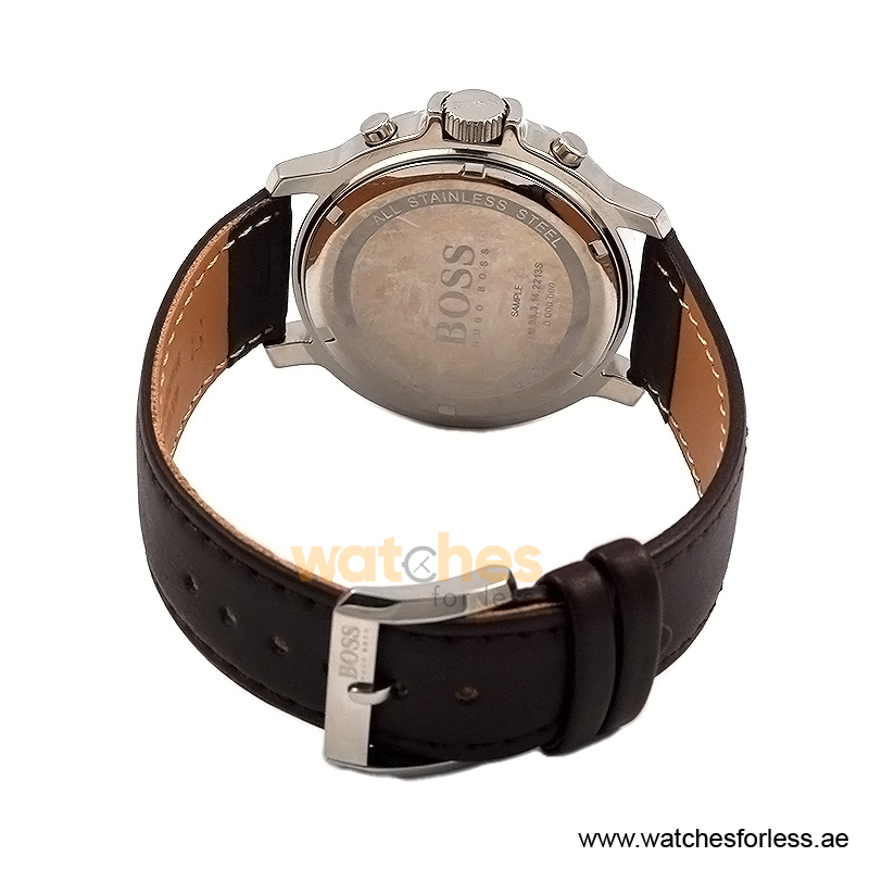 Hugo Boss Women’s Quartz Brown Leather Strap Mother Of Pearl Dial 42mm Watch 1502215/3 (Shelf Leftover) - Image 3