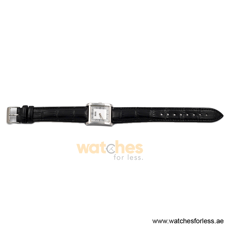 Hugo Boss Women’s Quartz Black Leather Strap White Dial 24mm Watch 1502198 (Shelf Leftover) - Image 5