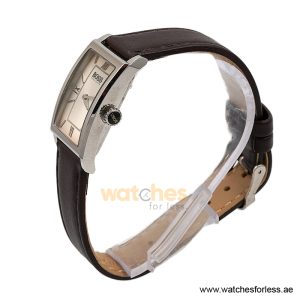 Alternative view of Hugo Boss Women’s Quartz Brown Leather Strap Silver Sunray Dial 21mm Watch 1502175/4 (Shelf Leftover)