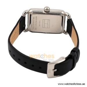 Tommy Hilfiger Women’s Quartz Black Leather Strap White Dial 22mm Watch 1780888/3 (Shelf Leftover) - Image 3