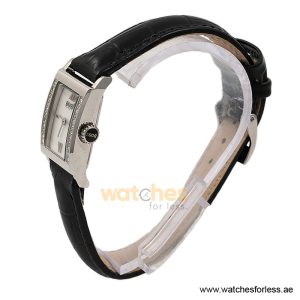 Alternative view of Hugo Boss Women’s Quartz Black Leather Strap White Dial 18mm Watch 1502192/1 (Shelf Leftover)