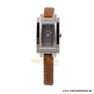 Hugo Boss Women’s Quartz Light Brown Leather Strap Brown Dial 18mm Watch 1502097/3 (Shelf Leftover)
