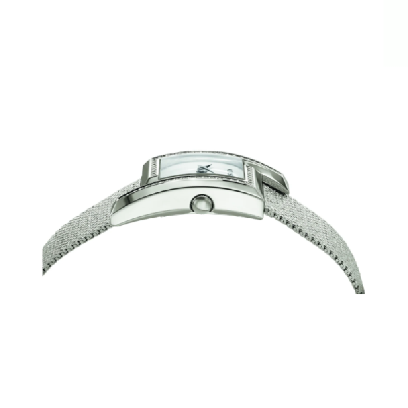Versace Women’s Quartz Swiss Silver Stainless Steel White Dial 21mm Watch VELU00719 (Without Tag) - Image 2
